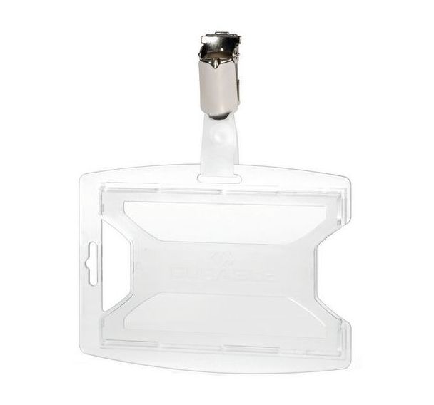 Porte-badge d’accès avec clip - Durable
