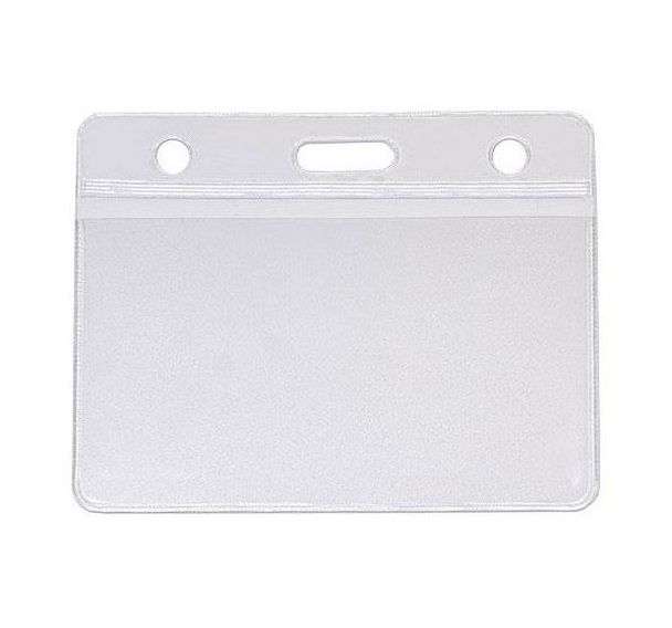 Porte-badge professionnel en PVC Recyclé - Lot de 100 - Sogedex