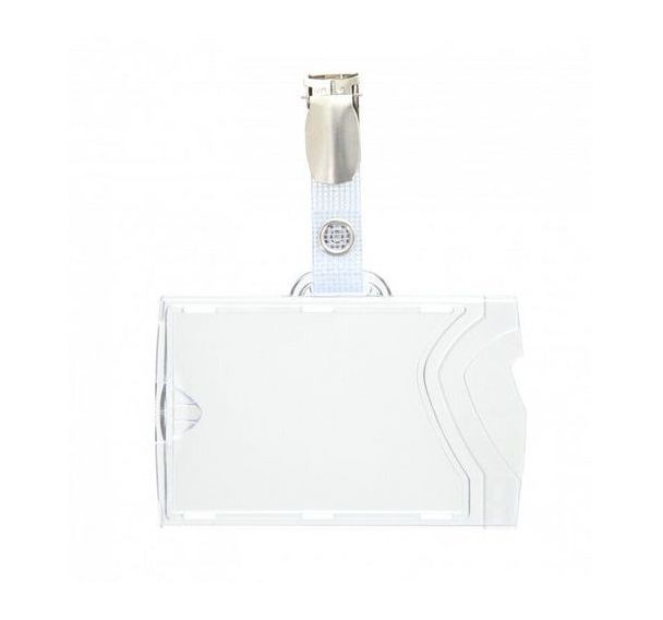 Porte-badge rigide prêt à l'emploi - Paquet de 100 - Sogedex