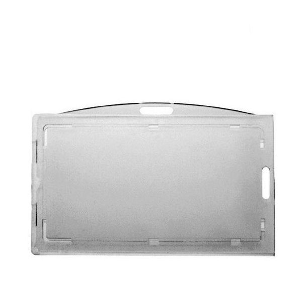 Porte-badge sécuritaire pour usage horizontal et vertical