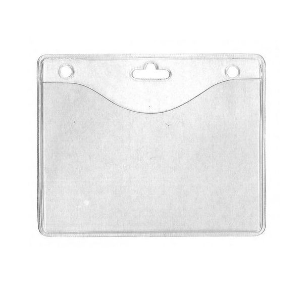 Porte-badge souple renforcé - Paquet de 100 - Sogedex