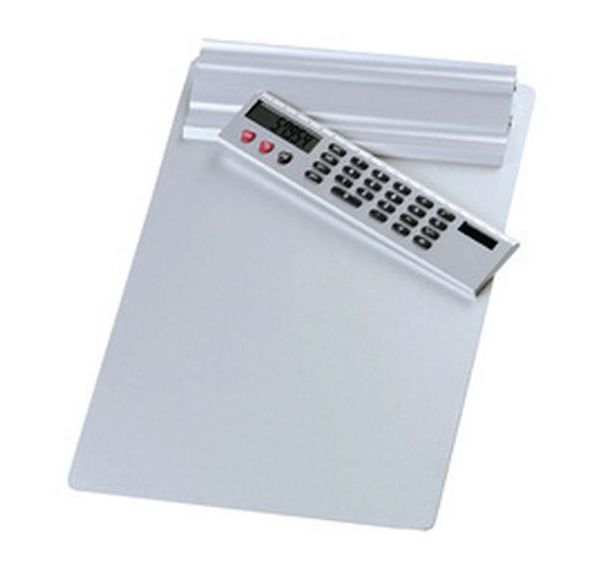 Porte-bloc WEDO, A4, avec calculatrice amovible