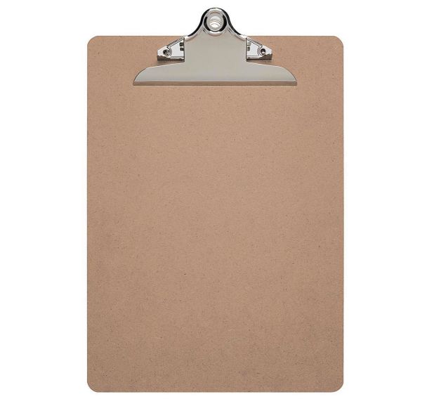 Porte-bloc classique isorel avec pince nostalgique A4 portrait - Maul