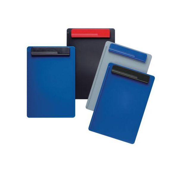 Porte-bloc go en matière plastique PS antichoc A4 portrait - Maul