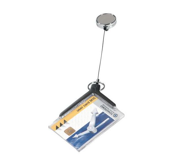 Porte-carte Deluxe Pro - Avec enrouleur
