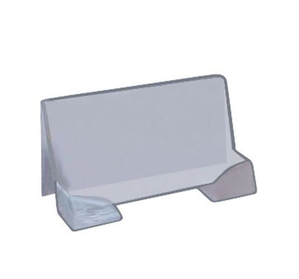 Porte-cartes de visite - Capacité:50 cartes - Transparent
