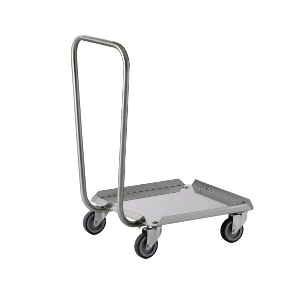 Porte-casiers GA inox à dosseret L600xl515xh850mm TOURNUS EQUIPEMENT