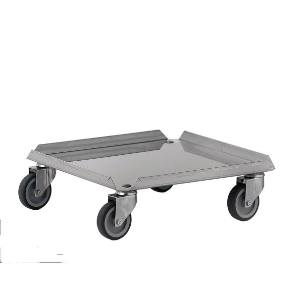 Porte-casiers GA tout inox L 515 xl 515 x h 165 mm TOURNUS EQUIPEMENT