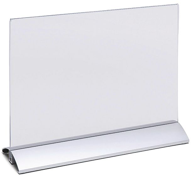 Porte-document avec la base aluminium_Jansen Display