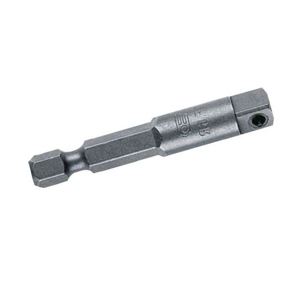 Porte-douille 1/4'', Réf: EF.6R, Long: 50 mm, Carré: 1/4''