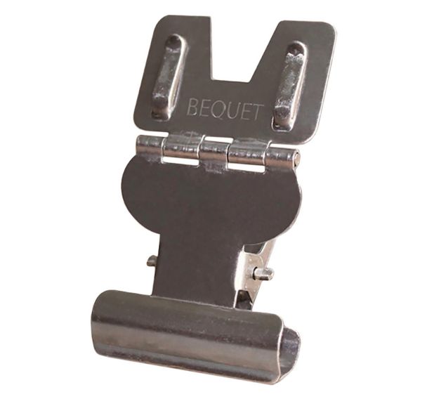 Porte-étiquette en inox 3x6x1,5 cm