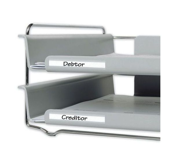 Porte-etiquettes adhesif en bande - Djois Made By Tarifold