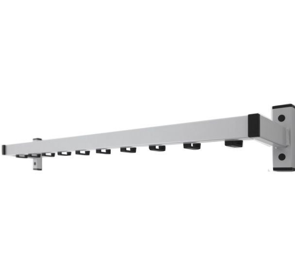 Porte-manteaux mural Safe à 10 crochets