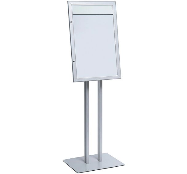 Porte-menu LED autoportant
