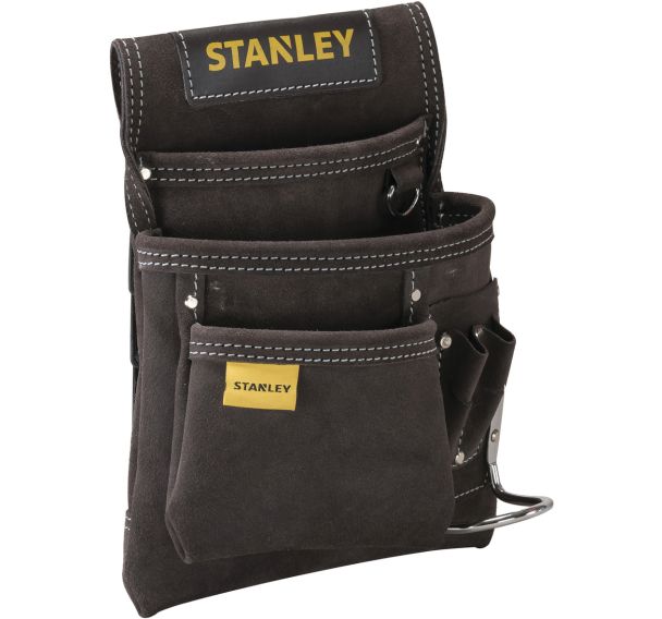 Porte-outils et porte-marteau cuir simple - Stanley