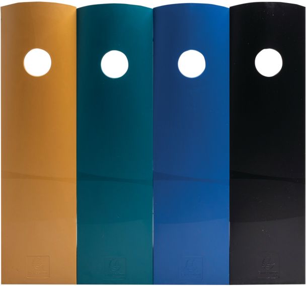 Porte-revues Mag-Cube assorti Neo Deco - Lot de 4 - Exacompta