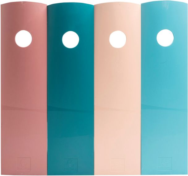 Porte-revues Mag-Cube assorti Skandi - Lot de 4 - Exacompta