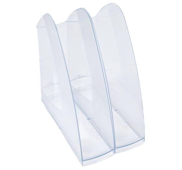 Porte-revues cristal transparent - Manutan