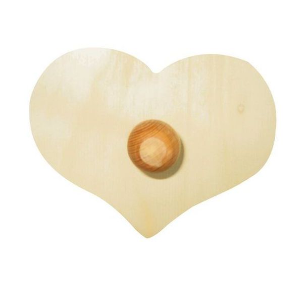 Porte-serviettes cœur 150 x 120 mm