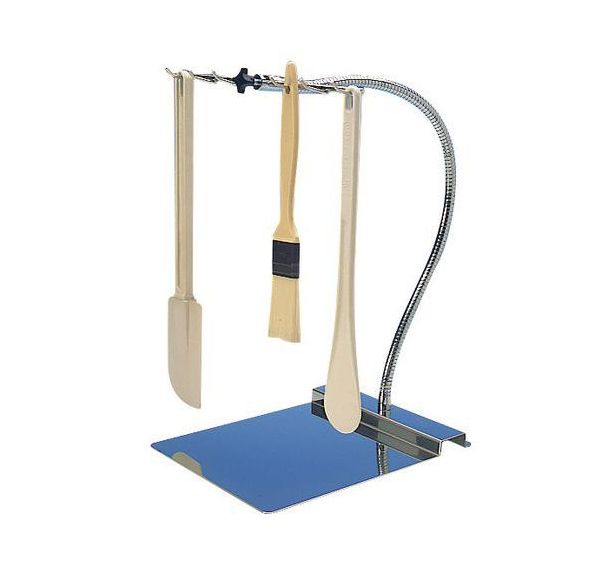 Porte-ustensiles orientable acier inoxydable