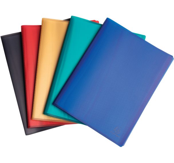 Porte-vues semi-rigide assorti Opak - Lot de 10 - Exacompta