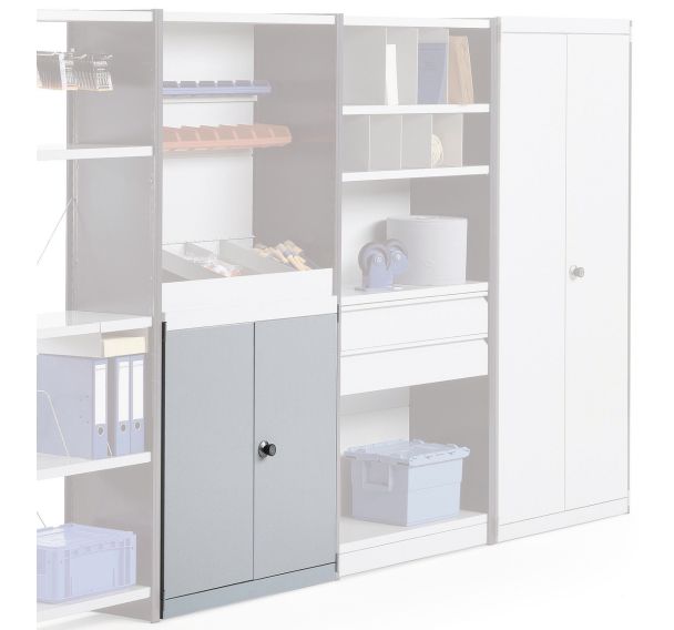 Porte battante pour rayonnage Multi-Fix - Manorga