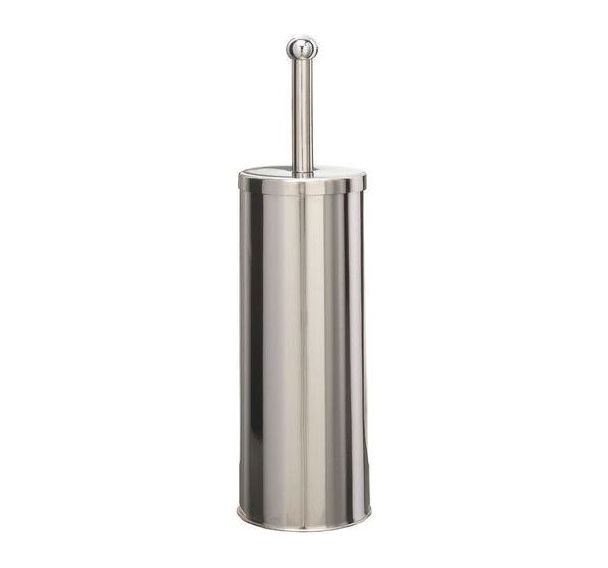 Porte brosse en inox pour WC - 38 cm