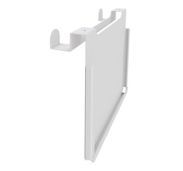 Porte document A4 double patère blanc