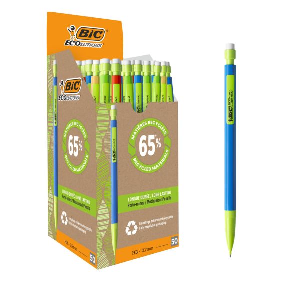 Porte mine 0.7 mm non rechargeable Bic Matic écolutions