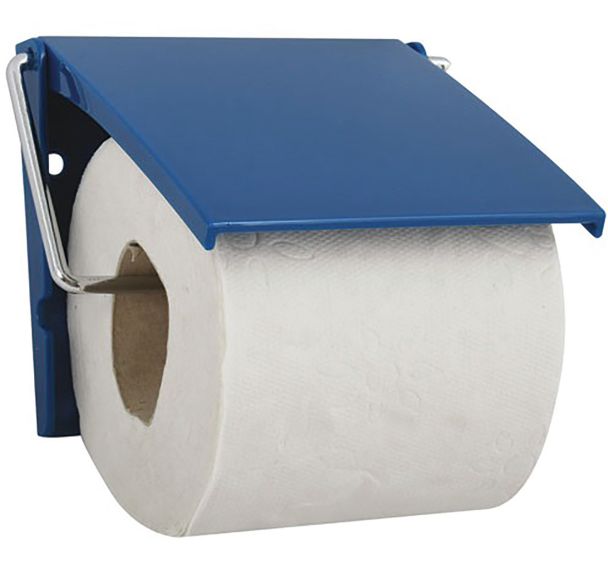 Porte rouleau papier ps bleu foncé
