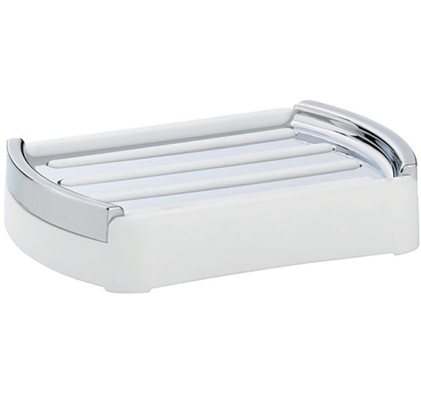 Porte savon marta blanc