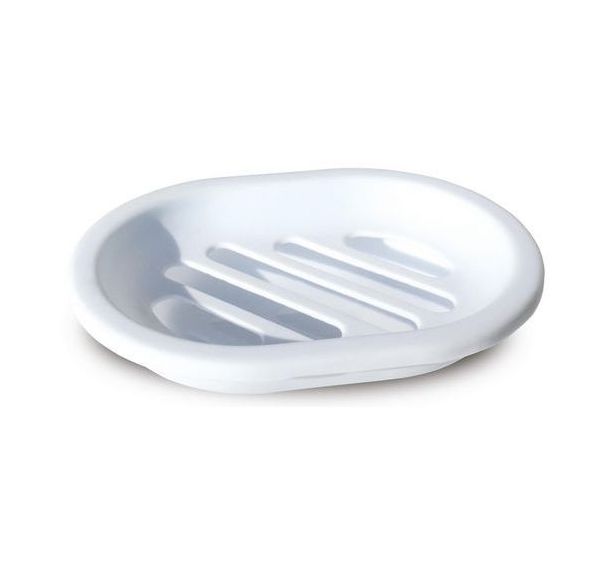 Porte savon plastique - Blanc - Arvix