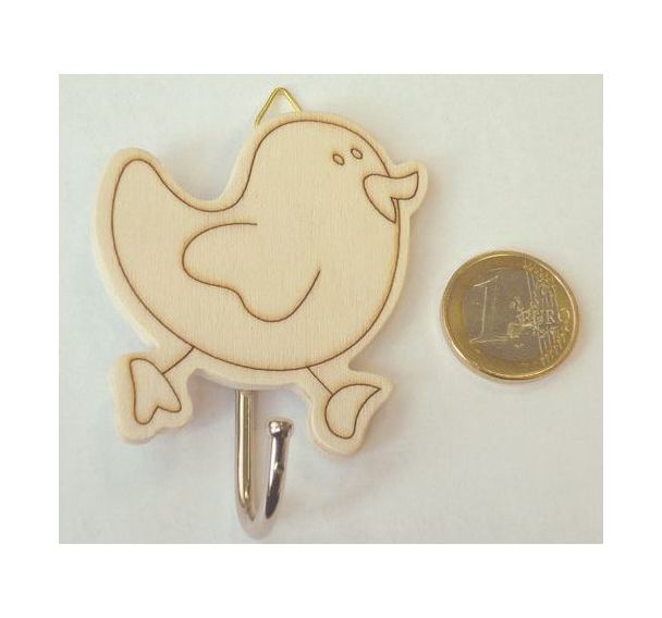 Porte serviette motif poussin