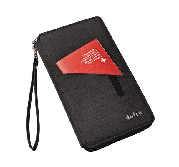 Portefeuille de voyage avec batterie externe - Dufco