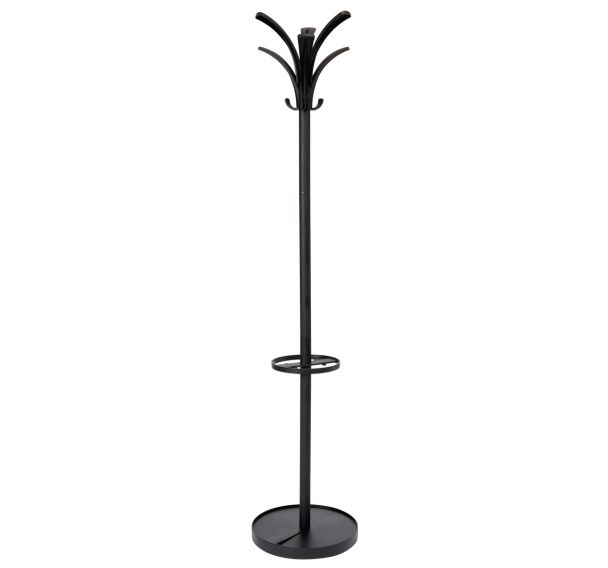 Portemanteau Brio 6 patères + 3 crochets Noir