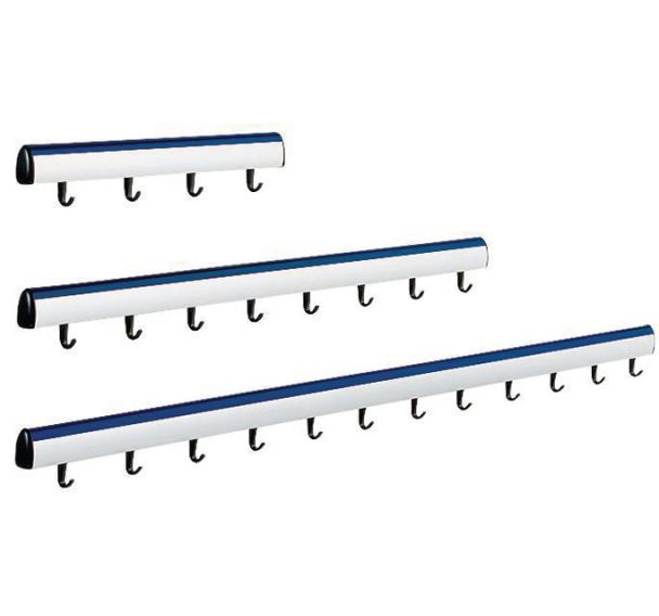 Portemanteau mural Allure, modèle 1 - Bleu - Gardelux