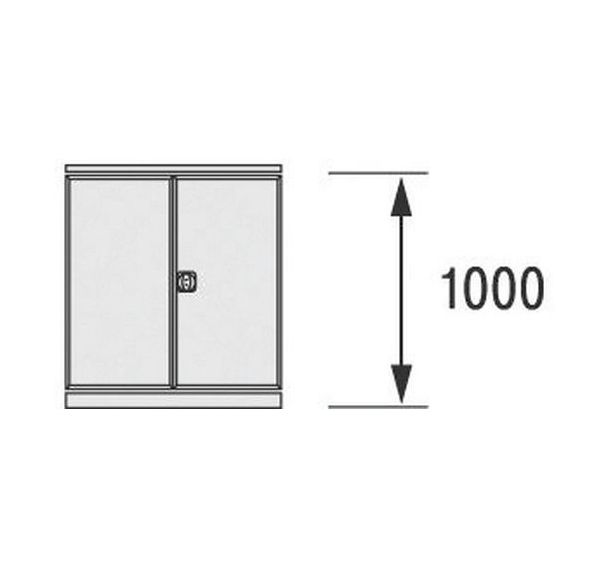 Portes à deux battants - largeur 1000 mm - Bito