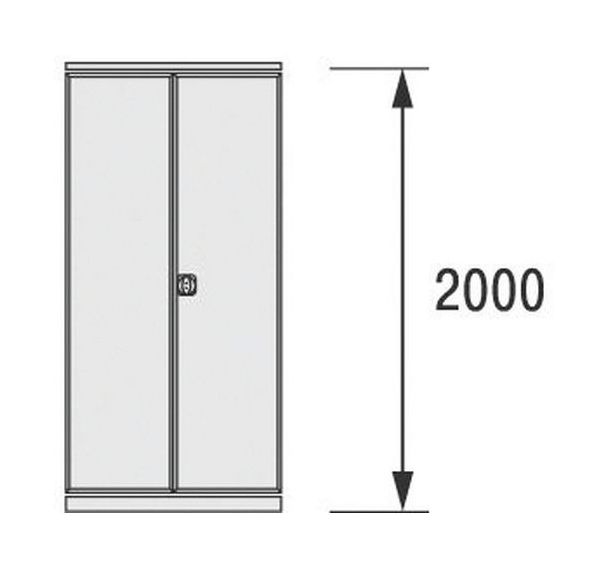 Portes à deux battants - largeur 1000 mm - Bito