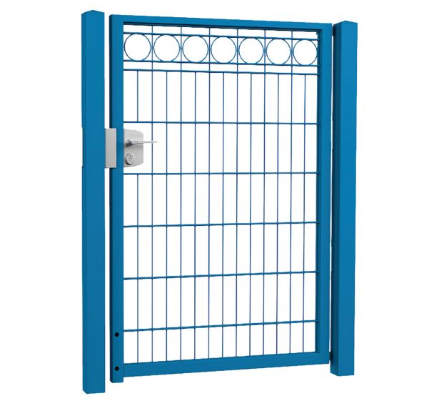 Portillon ROMANDY 1 m - bleu - Normaclo