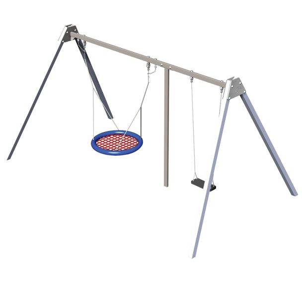 Portique 1 assise standard et 1 nid