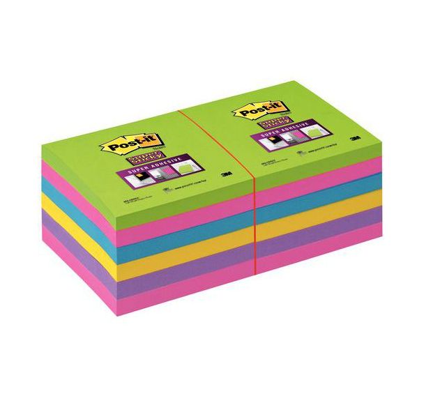 Post-it® Super Sticky Assorti