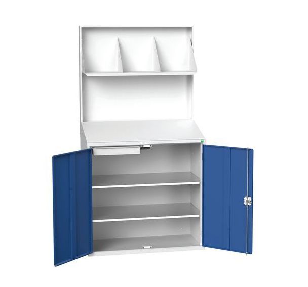 Poste de consultation à panneau plein
