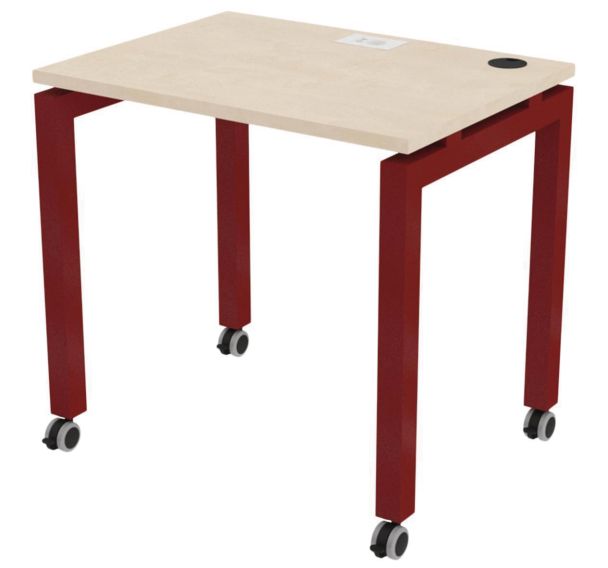 Poste écran Arcade mobile mélaminé avec recharge