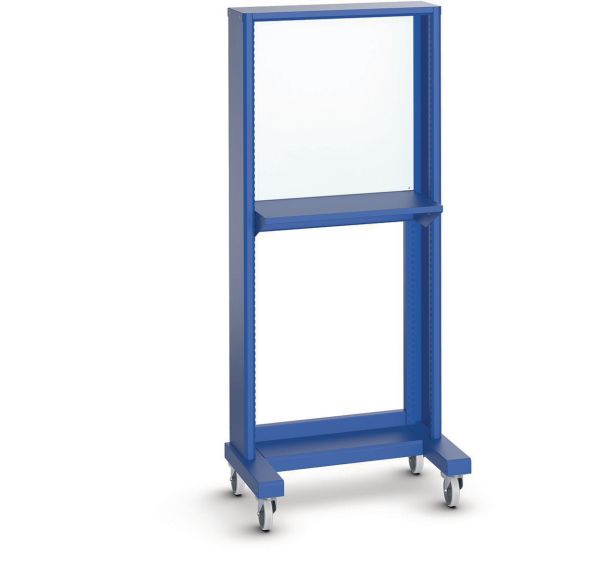 Poste mobile tablette+panneau L860xP600xH1820 mm