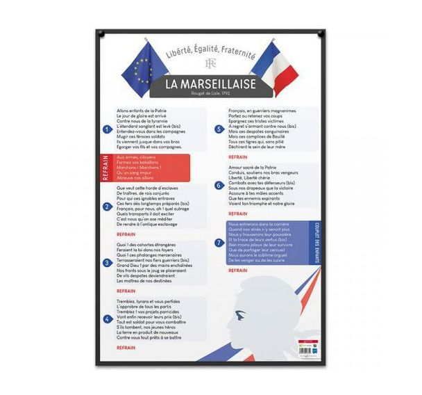 Poster La marseillaise