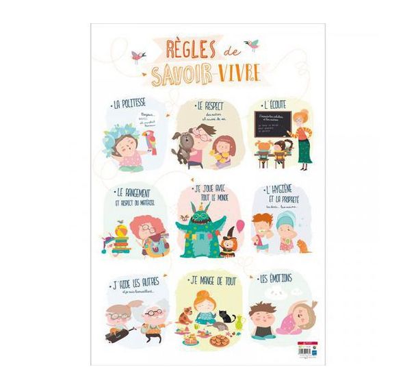 Poster le savoir vivre