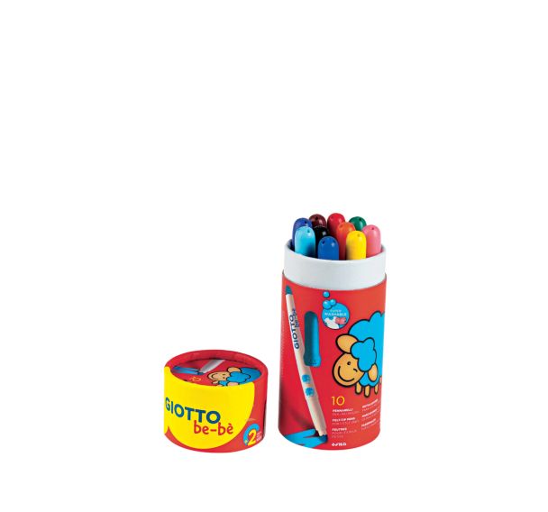 Pot 10 feutres giotto bébé