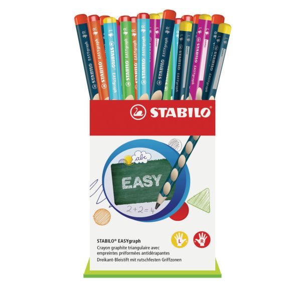 Pot 36 crayons HB EASYgraph