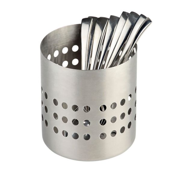 Pot à couverts inox
