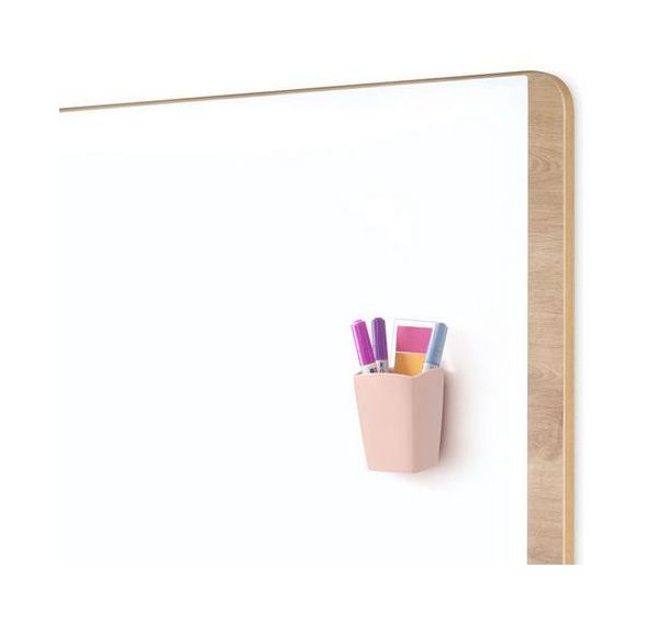 Pot à crayons magnétique 530M Rose poudré -